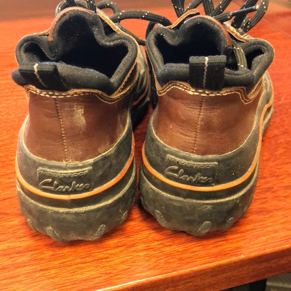 Clarks Shoes Leather And Rubber Rain Boots By Clarks Poshmark